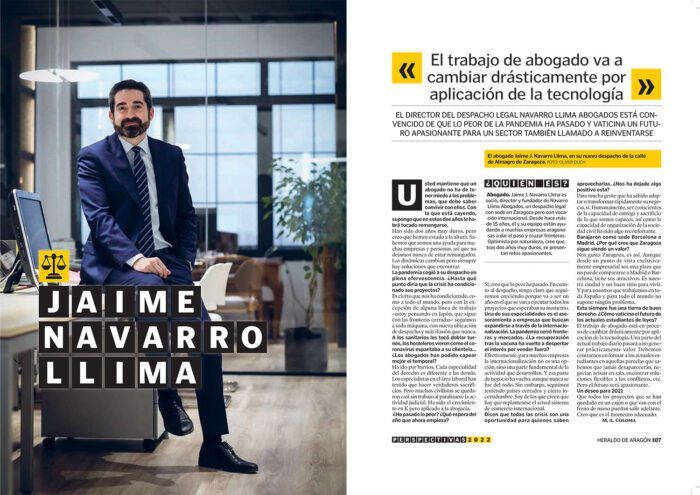 El trabajo de abogado va a cambiar drásticamente por aplicación de la tecnología